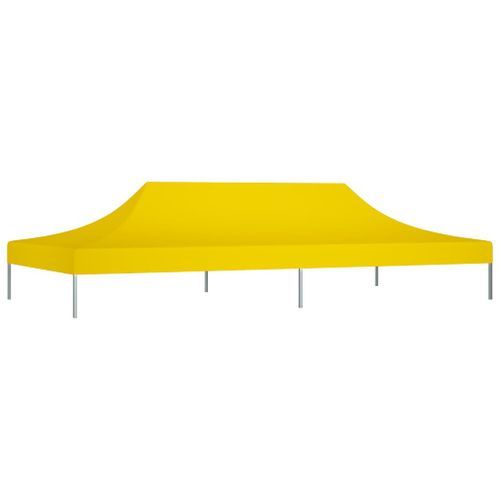 Toit de tente de réception 6x3 m Jaune 270 g/m² - Photo n°2; ?>