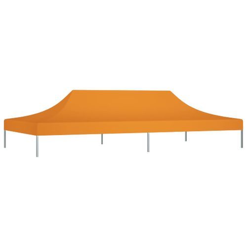 Toit de tente de réception 6x3 m Orange 270 g/m² - Photo n°2; ?>