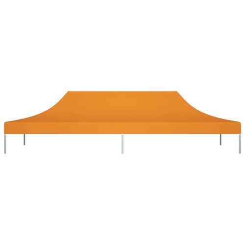 Toit de tente de réception 6x3 m Orange 270 g/m² - Photo n°3; ?>