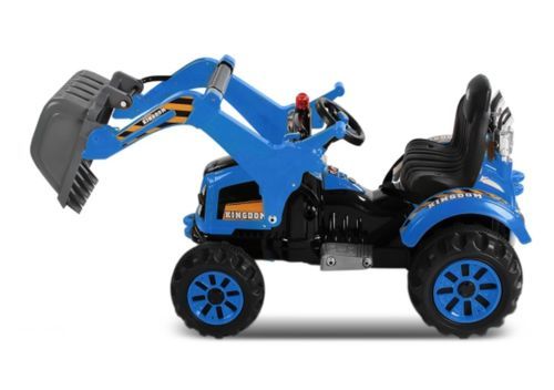 Tracteur électrique Buldozer bleu 2x30W - Photo n°2; ?>