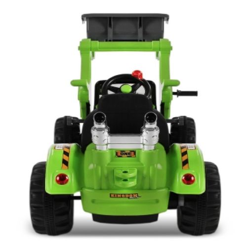 Tracteur électrique Buldozer vert 2x30W - Photo n°2; ?>