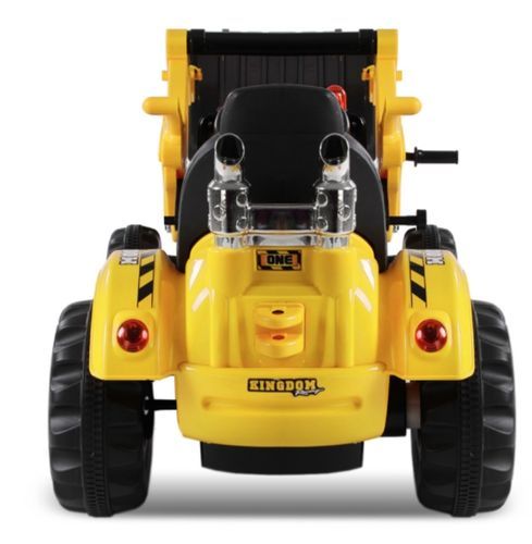 Tracteur électrique jaune 2x30W Kampi - Photo n°2; ?>