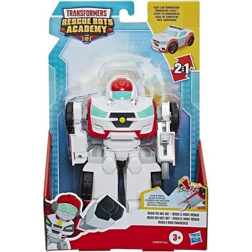 Transformers Playskool Rescue Bots Academy - Robot Secouriste Medix de 15cm - Jouet transformable 2 en 1 - Photo n°3; ?>