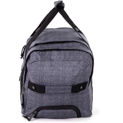 TRAVEL WORLD Sac a Roulettes 53 Cm Couleur Gris Foncé - Photo n°3; ?>