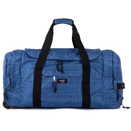 TRAVEL WORLD Sac a Roulettes 72 Cm Couleur Bleu Foncé - Photo n°2; ?>