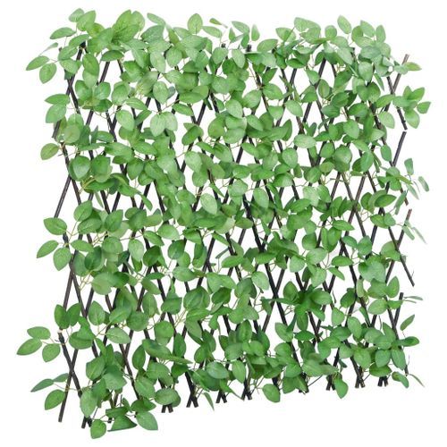 Treillis de lierre artificiel extensible 5 pcs vert 180x65 cm - Photo n°2; ?>