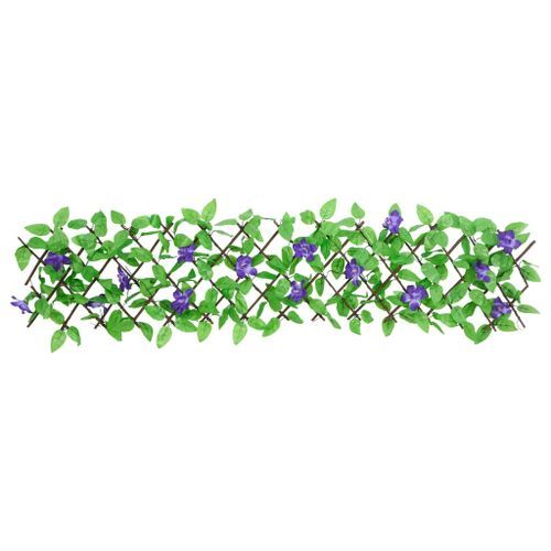 Treillis de lierre artificiel extensible vert 180x30 cm - Photo n°3; ?>