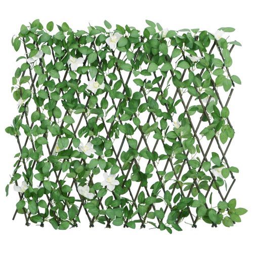 Treillis de lierre artificiel extensible vert 186x70 cm - Photo n°2; ?>