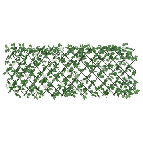 Treillis de lierre artificiel extensible vert 186x70 cm - Photo n°3; ?>