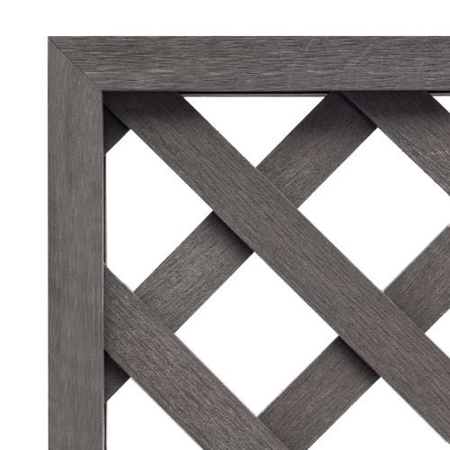 Treillis mural Gris 40x170 cm WPC - Photo n°3; ?>