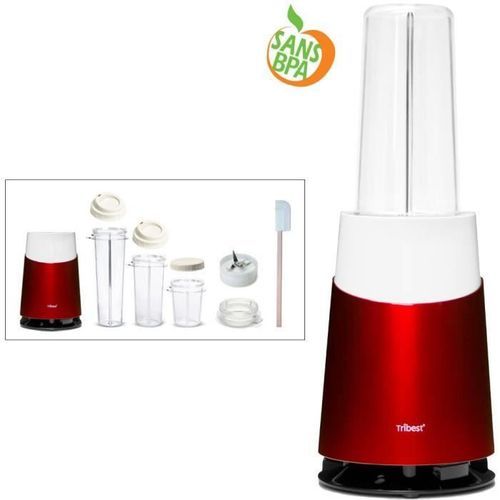 TRIBEST Personal Blender Tribest PB410 - Rouge - Photo n°2; ?>