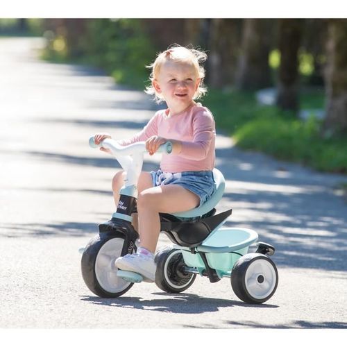 Tricycle Baby Driver Plus Bleu - SMOBY - Photo n°3; ?>