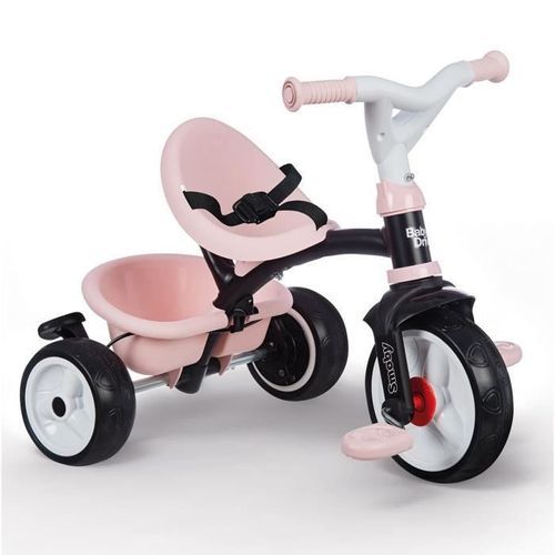 Tricycle Baby Driver Plus Rose - SMOBY - Photo n°2; ?>