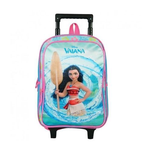 VAIANA Sac a Dos a Roulettes + Trousses - Photo n°2; ?>