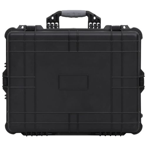 Valise de vol à roulettes Noir 63x50x23 cm PP - Photo n°3; ?>