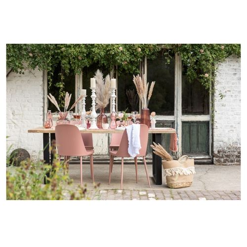 Vase avec col verre bordeaux Corali H 30 cm - Lot de 3 - Photo n°2; ?>