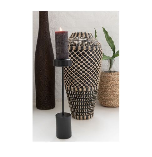 Vase bambou noir Cintee H 59 cm - Photo n°2; ?>