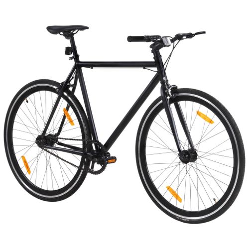 Vélo à pignon fixe noir 700c 51 cm - Photo n°2; ?>