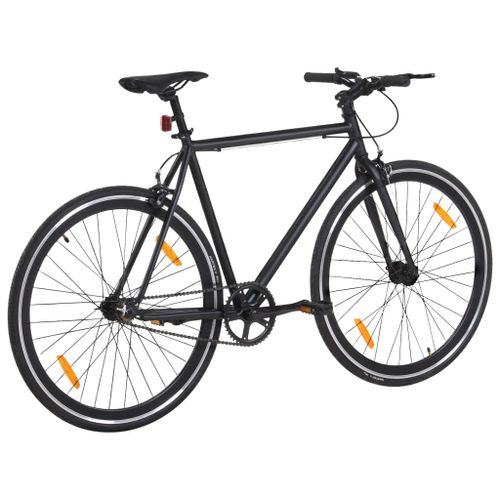 Vélo à pignon fixe noir 700c 51 cm - Photo n°3; ?>