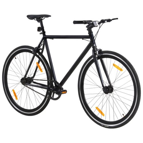 Vélo à pignon fixe noir 700c 59 cm - Photo n°2; ?>