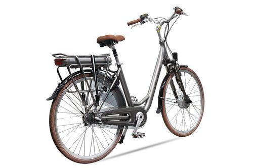 Vélo électrique Velora 250W Pedelec argent - Photo n°3; ?>
