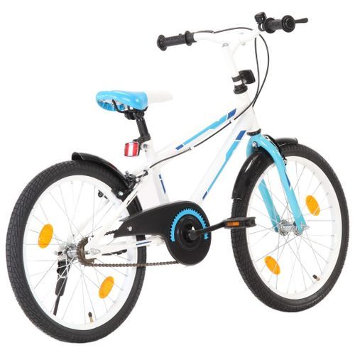 Vélo pour enfants 20 pouces Bleu et blanc - Photo n°3; ?>