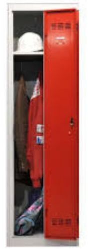 Vestiaire industriel métal rouge 1 porte L 31 x H 185 x P 51 cm - Photo n°3; ?>