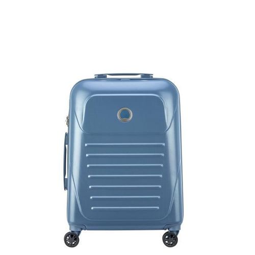 VISA DELSEY Valise Cabine Slim Munia Trolley - 55 cm - 4 Roues - Bleu - Photo n°2; ?>