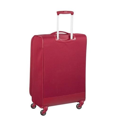 VISA DELSEY Valise Trolley Extensible Souple 4 Roues 68cm PIN UP5 Rouge - Photo n°2; ?>