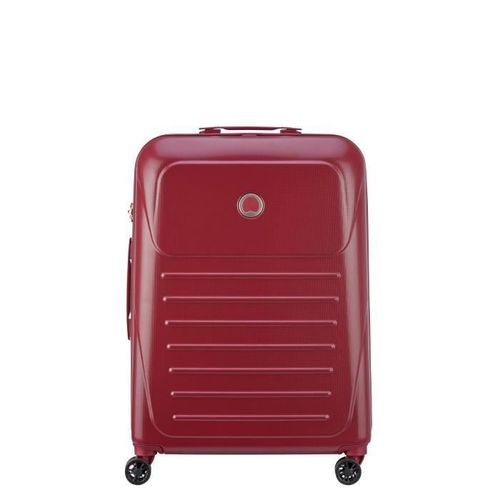 VISA DELSEY Valise Trolley Munia - 66 cm - 4 Roues - Rouge - Photo n°2; ?>