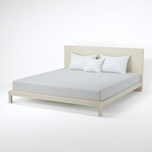 VISION Drap Housse 180x200cm GRIS - Photo n°2; ?>