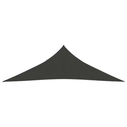 Voile d'ombrage 160 g/m² Anthracite 5x5x6 m PEHD - Photo n°3; ?>