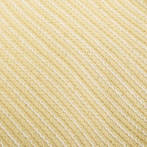 Voile d'ombrage 160 g/m² Beige 2x3 m PEHD - Photo n°2; ?>