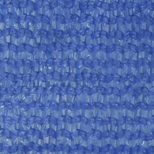 Voile d'ombrage 160 g/m² Bleu 2x5 m PEHD - Photo n°2; ?>