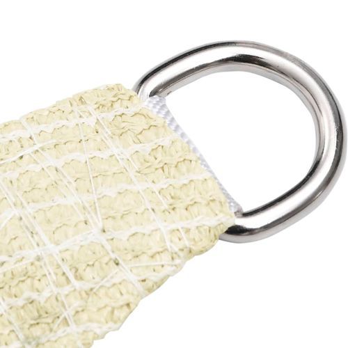 Voile d'ombrage 160 g/m² Crème 4/5x4 m PEHD - Photo n°3; ?>
