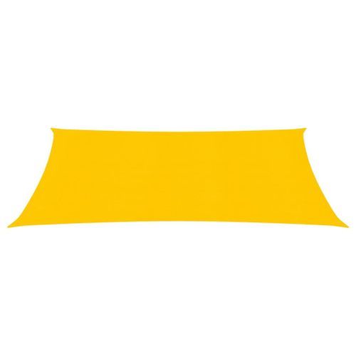 Voile d'ombrage 160 g/m² Jaune 2,5x3,5 m PEHD - Photo n°3; ?>