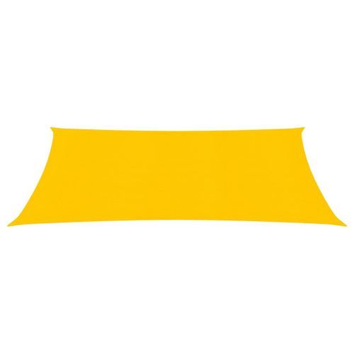 Voile d'ombrage 160 g/m² Jaune 2,5x4 m PEHD - Photo n°3; ?>