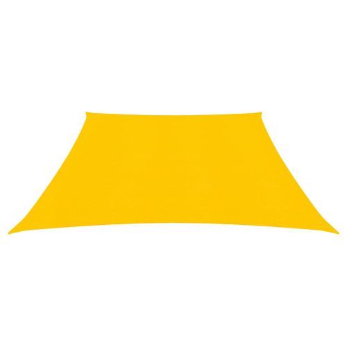 Voile d'ombrage 160 g/m² Jaune 3/4x2 m PEHD - Photo n°3; ?>