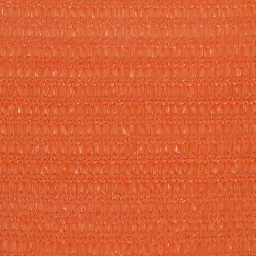 Voile d'ombrage 160 g/m² Orange 2,5x2,5 m PEHD - Photo n°2; ?>