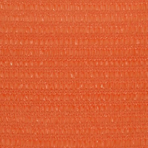 Voile d'ombrage 160 g/m² Orange 3x4 m PEHD - Photo n°3; ?>