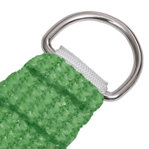 Voile d'ombrage 160 g/m² rectangulaire vert clair 2,5x5 m PEHD - Photo n°3; ?>