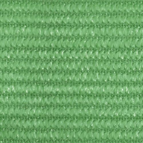 Voile d'ombrage 160 g/m² Vert clair 2,5x4,5 m PEHD - Photo n°2; ?>