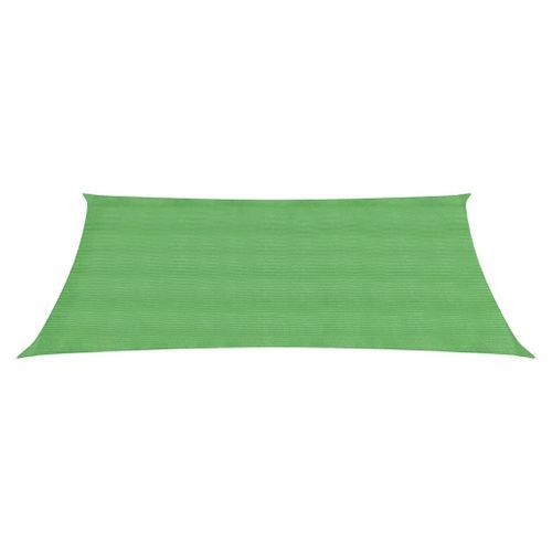 Voile d'ombrage 160 g/m² Vert clair 4x6 m PEHD - Photo n°3; ?>