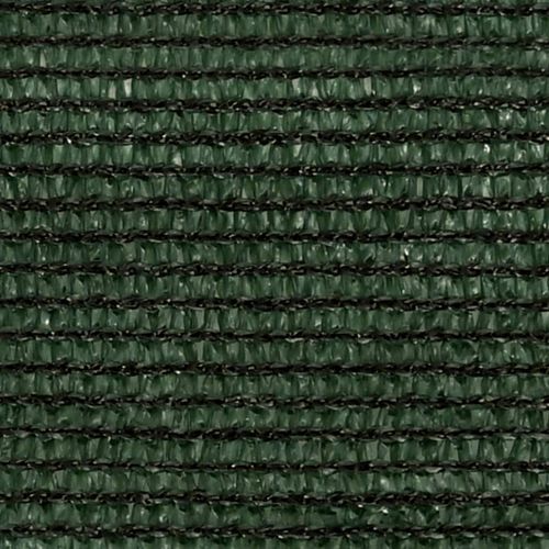 Voile d'ombrage 160 g/m² Vert foncé 2,5x2,5 m PEHD - Photo n°2; ?>