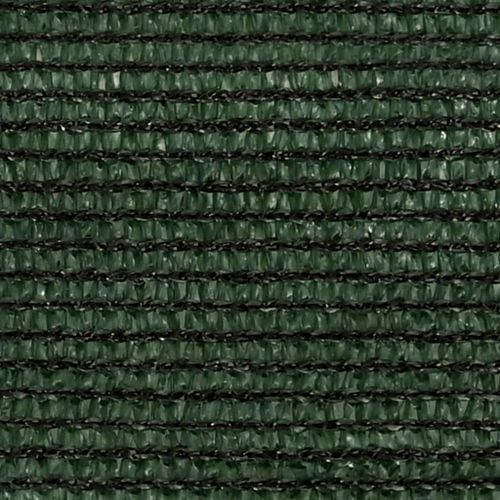 Voile d'ombrage 160 g/m² Vert foncé 2x4,5 m PEHD - Photo n°2; ?>