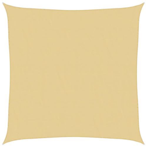 Voile d'ombrage sable 6x6 m 100 % polyester oxford - Photo n°2; ?>