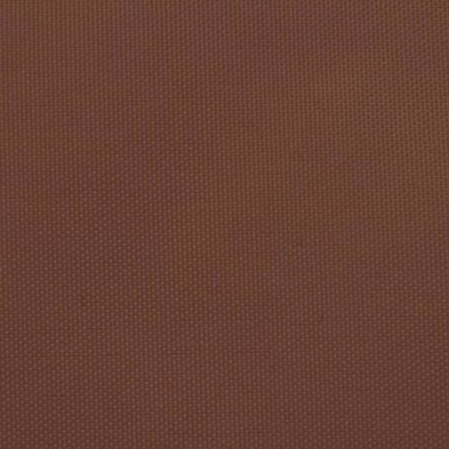 Voile de parasol Tissu Oxford carré 2,5x2,5 m Terre cuite - Photo n°2; ?>