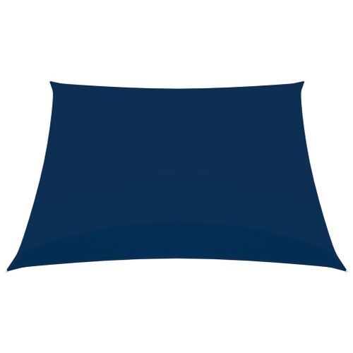 Voile de parasol Tissu Oxford carré 3x3 m Bleu - Photo n°3; ?>