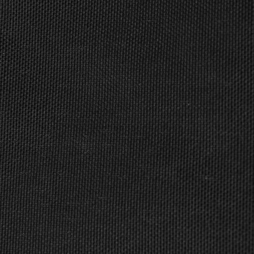 Voile de parasol Tissu Oxford carré 4x4 m Noir - Photo n°2; ?>