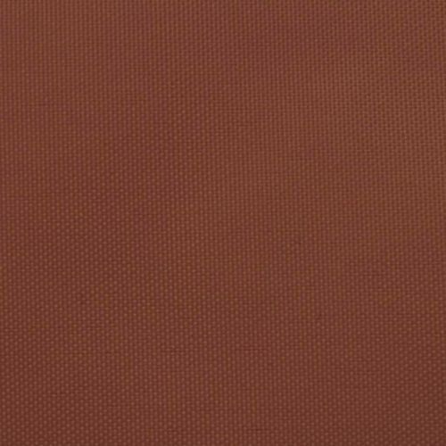 Voile de parasol Tissu Oxford rectangulaire 3x5 m Terre cuite - Photo n°2; ?>